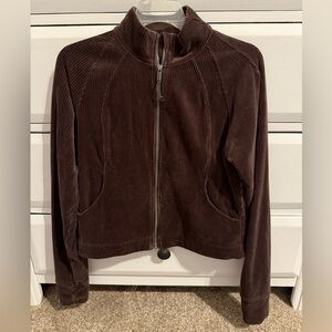 Lululemon Brown zip-up